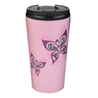 Oscardo Francis Dick Celebration of Life Indigenous Art Travel Mug-Authentic Indigenous Art Design - Features licensed artwork by First Nations, Inuit, and Métis artists from across Canada, celebrating Indigenous culture and creativity