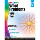 eBook: Spectrum 704492-EB Word Problems - Grade 6-You will receive two emails: one confirming your entire order, and one with a "Download Software" buttonYou can download immediately or return to your email to download later