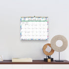 Blueline 2026 Monthly Wall Calendar - 15" x 12" - Wildflowers - Bilingual-Countdown of days passed and days to come, highlights holidays and phases of the moon