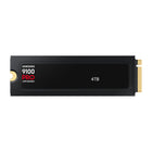 Samsung 9100 Pro with Heatsink PCIe Gen5. X4 NVMe 2.0 - 4 TB - BLACK-Expanded experience, Supermassive capacity with exceptional compacity