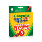 Crayola Jumbo Crayons - 8 Count-Includes 8 classic Crayola colours