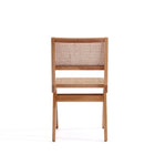 Manhattan Comfort Hamlet 17.64" Industry Chic Dining Chair - Nature - Set of 4-Delivered to you Fully Assembled! No Assembly Required