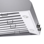 KUCHT KRH300-SS-C 30" 900 CFM Wall Mounted Range Hood with Digital Controls - Stainless Steel-Equipped with two LED lights, this seamless design pro-style range hood will give you better visibility while cooking and enhance the look of your pro-style Kucht range
