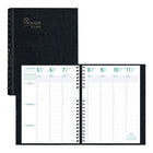 Blueline 2026 Timanager 13-Month CoilPro 7-Day Weekly/Monthly Planner - 11" x 8-1/2" - Black - English-13-Month: December 2025 to December 2026