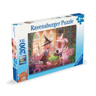 Ravensburger Enchanted Library Puzzle - 200 Pieces-Clean-cut pieces with Ravensburger’s perfect interlocking fit