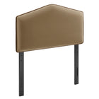Modway Cosette Performance Velvet Twin Size Headboard - Taupe-Stain-Resistant Performance Velvet