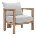 Zuo Leto ArmChair - Grey-Assembly required