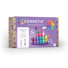 Connetix Pastel Starter Pack - 64 Pieces-64 piece pack - Contains 8 x Large squares, 32 x Small squares, 8 x Equilateral triangles, 8 x Right angle triangles and 8 x Isosceles triangles 