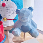 Kemilife Cyber-Style Teddy Bear Bluetooth Speaker - Blue-6