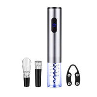 Brentwood Electric Wine Bottle Opener & Accessories-4 Seconds to Remove a Cork