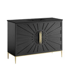 Modway Awaken 48" Bathroom Vanity - Black-Modern Bathroom Vanity Cabinet