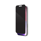ZAGG InvisibleShield Glass Elite 2-Way Privacy Screen Protector for iPhone 17 Pro-Ultimate Scratch Protection: Aluminosilicate glass is strengthened with ion exchange technology for greater strength and scratch-resistance