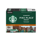 Starbucks Pike Place Roast Coffee K-Cup Pods - Medium - 24 Pack-Pike Place blends subtle flavours of cocoa and toasted nuts for a delicious cup of coffee