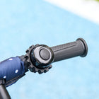 Qaba 6-in-1 Kids Tricycle with Removable Handlebar and Canopy - Navy Blue-Colour: Navy Blue 