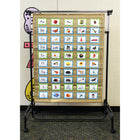 Teacher Created Resources 10 Pocket Chart - 34" x 44" - Burlap Design-Great for teachers