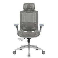 COUGAR Speeder One Mesh Reclining & Tilting Chair - White-Motor Racing-Inspired Design: Sleek, dynamic design inspired by supercar architecture with a Y-frame that creates a 3-point backrest for strength and style