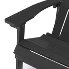 Backyard Lifestyles Adirondack Chair - Black-Quick and Easy Assembly.