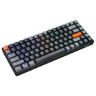 Adesso EasyTouch 1000 RGB Mechanical Keyboard – Wireless/Wired/Bluetooth, QMK/VIA, Hot-Swap Red Switches, USB-C, 84-Key-Copilot Key: One-touch access to powerful AI tools for coding, writing, and productivity tasks
