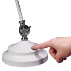 OttLite Revive LED Desk Lamp with USB Charging - Clearsun - White-Rounded diffuser mimics the look of traditional bulbs