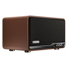 Edifier S300 Hi-Res Audio LDAC Wireless Muilti-Room AirPlay 2 Retro Tabletop Speaker and 80W RMS with Remote - Brown-Featuring dual-band 5GHz and 2.4GHz Wi-Fi, the S300 supports Apple AirPlay 2. Stream music effortlessly from your iOS devices, Apple TV, or iTunes-enabled computer. You can also group multiple S300 speakers for a synchronized multi-room listening experience