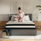 Flash Furniture Capri Comfortable Sleep 12 Inch Foam & Pocket Spring Mattress, Queen in a Box-Pocket Coils reduce motion transfer