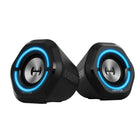 Hecate by Edifier G1000 Bluetooth Multi-Input Gaming Stereo Speakers with RGB Lights - Black-12 patterns of RGB ambient lighting effects are designed for pc speakers, to personalize your desktop and enhance your gaming and auditory experience