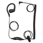 Cobra GMRS FRS 2.5mm C-Style In-Ear Headset-Secure and comfortable around-the-ear fit