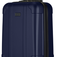 Bugatti Madrid Collection 21.25" Hardside Carry-on Luggage - Navy-Made of ABS/PC