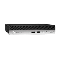 HP ProDesk 400 G5 Refurbished Mini Desktop Computer - Intel Core i3-9100T - 256 GB SSD - 16 GB RAM - Windows 11 Pro-Processor: Intel Core i3-9100T 