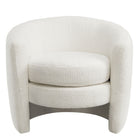 Modway Affinity Upholstered Boucle Fabric Curved Back Armchair - Cloud-Fully Assembled