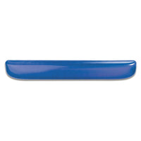 Staples Gel Wrist Rest - Blue Crystal-Crystal gel keyboard wrist rest