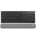 Fellowes Breyta Keyboard Wrist Rest with HEX Cushion - Grey-100% recyclable with the Fellowes takeback program