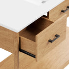Modway Zaire 48" Single Sink Bathroom Vanity - Natural/White-8