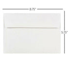 JAM Paper A9 Invitation Envelopes - 5.75" x 8.75" - White - 50 Pack (4023213I)-Quantity: 50 Envelopes per Pack