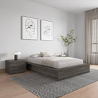 Nexera James Platform Bed - Full Size - Grey Oak-6