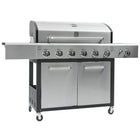Kenmore 6 Burner XL Gas Grill with Side Burner-6 BURNER GAS BBQ: Cook up to approximately 36 burgers.