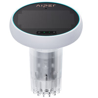 Aiper HydroComm Solar-Powered Water Quality Monitor for Pools - Tracks TDS, EC, pH, Temp, ORP-Real-Time Smart Pool Monitoring: Featuring that continuously measure key water quality parameters. Instantly view real-time results in the Aiper app for immediate, on-the-go insights into your pool's water quality