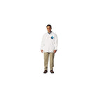 Dupont Personal Protection Shirt Tyvek Surged Seams4XL, 25 Pack (TY303S-4XL)-Material: Tyvek