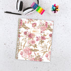 AT-A-GLANCE 2027 Large Weekly/ Monthly Planner - 11-¼" H x 9" W - Badge Floral - Bilingual-13 tabbed monthly pages