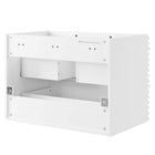 Modway Render 30" Wall-Mount Bathroom Vanity Cabinet - White-8