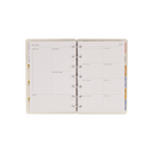 The Happy Planner 2027 Mini Disc Bound Dated Monthly Planner - 7.50" x 6.69" - Orchard Floral - English-Dimensions: Mini 7.50" x 6.69"
