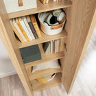 Sauder Merton Hall Storage Cabinet - Harmony Ash-Clear instructions: With illustrated instructions and labeled parts, you'll set it up quickly and easily
