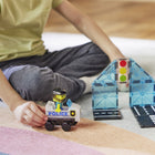 Magna-Tiles Police Patrol 20-Piece Magnetic Construction Set-Safety Guaranteed: All MAGNA-TILES pieces are built to withstand countless hours of playtime. Our signature lattice prevents cracking, while fastening rivets keep magnets safe and secure