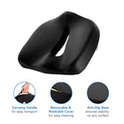 Mount-It Ergo Collection Premium Comfort Seat Cushion-Durable cover is made from breathable mesh fabric