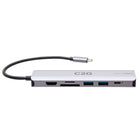C2G USB-C to HDMI Mini Docking Station - Grey-Two USB-A data ports support a maximum data transfer rate of 5Gbps per port