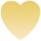 JAM Paper Standard Label Rolls - Heart Shaped - 1 1/8 x 1 1/8 - Gold Metallic Foil - 125 Labels/Roll-Size: Heart ( 1 1/8 x 1 1/8 Inches ) | Printer friendly labels are easy to create and customize.