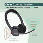 Yealink BH70 Dual BL Phone & Computer Wireless Bluetooth Headset - Microsoft Teams - Black-Connect to: USB C/A adapter with BT51C dongle, USB cable