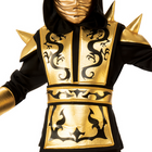 Rubies Ninja Kids Costume - Gold - Medium-Enjoy dressing up for photos, performances, and everyday imaginative play