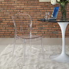 Modway Entreat Dining Side Chair - Clear-Easy wipe clean surface