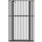 PawHut 63" Extra Tall Pet Gate - 30-41" W Adjustable Baby Gate-63-inch extra tall design prevents pets from jumping over easily
